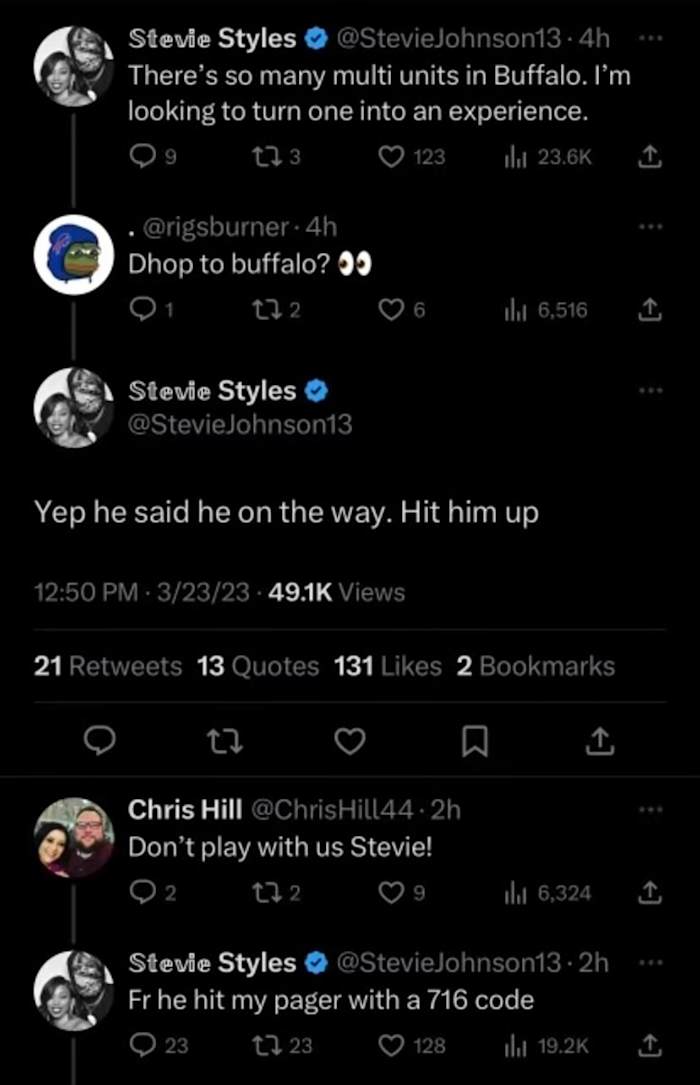 Via: Twitter, @StevieJohnson13